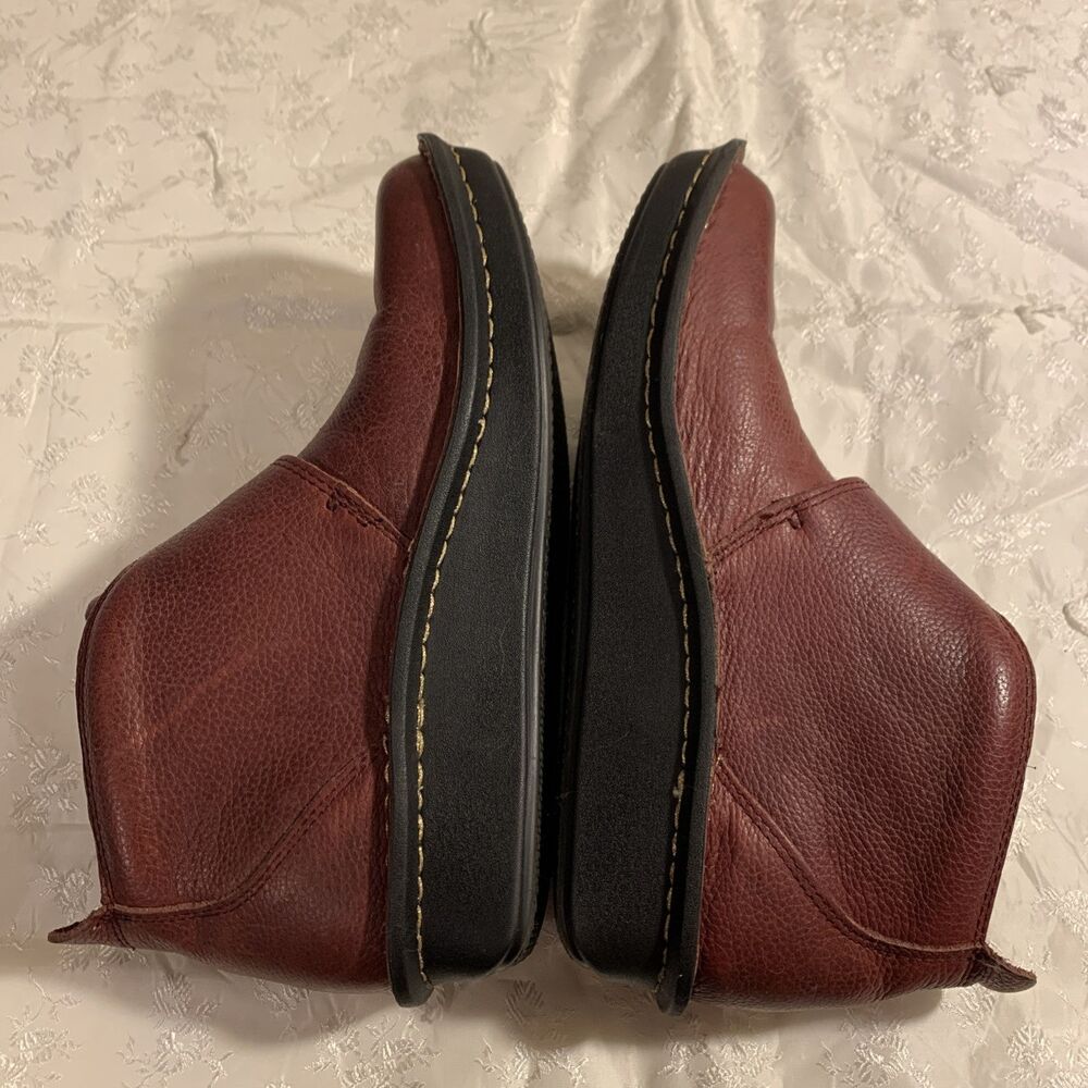 Alegria PG Lite Ankle Boot Womans 8.5 37 Maroon Leather - Picture 5 of 14